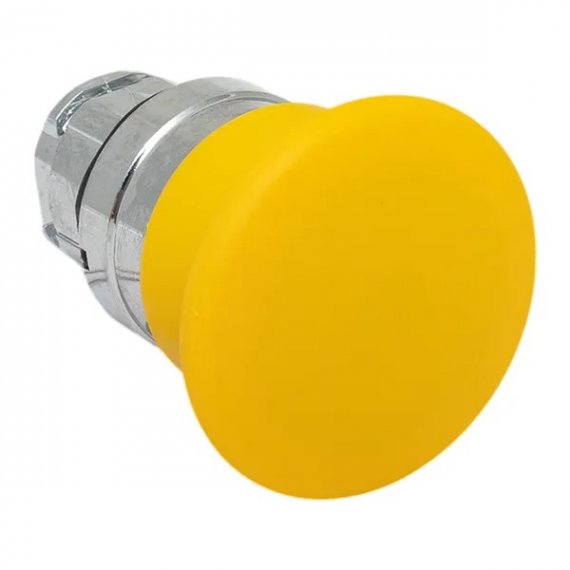 Фотография товара 'EKF XB4BC-Y-65 Исполнительный механизм кнопки XB4 "Грибок" желтый возвратный'