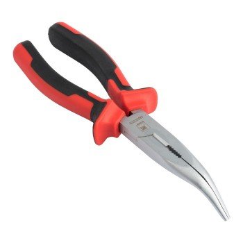 Фотография товара 'EKF Длинногубцы изогнутые Master 200 мм Basic dgi-200-mas'