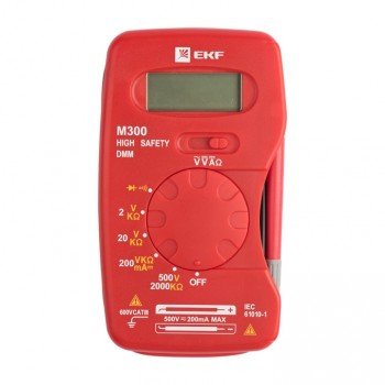 Фотография товара 'EKF Мультиметр цифровой Expert In-180701-pm300'