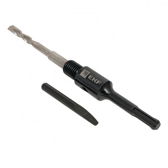Фотография товара 'EKF ad-sdsplus Адаптер SDS-plus M16 с центровочным сверлом Expert'