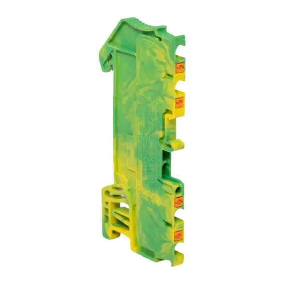 Фотография товара 'EKF PIT-1,5-4-pe Клеммная колодка пружинная 1.5 Push-in 4 вывода земля'