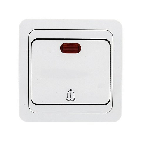 Фотография товара 'EKF Кнопка звонка с индикатором 10А PROxima EEZ10-126-10'