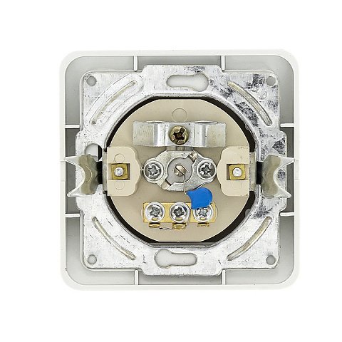 Фотография товара 'EKF Розетка TV 1-местная 75Ом 5-862МГц PROxima EEA00-027-10'