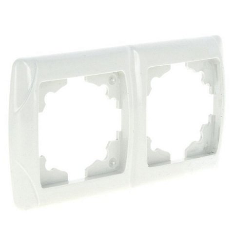 Фотография товара 'EKF Рамка 2-местная горизонтальная PROxima EEM-G-302-10'