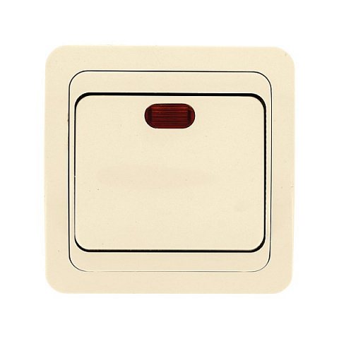 Фотография товара 'EKF Выключатель 1-клавишный с индикатором 10А PROxima EEV10-121-20'