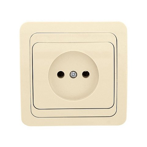 Фотография товара 'EKF Розетка 1-местная без заземления 10А PROxima EER10-022-20'