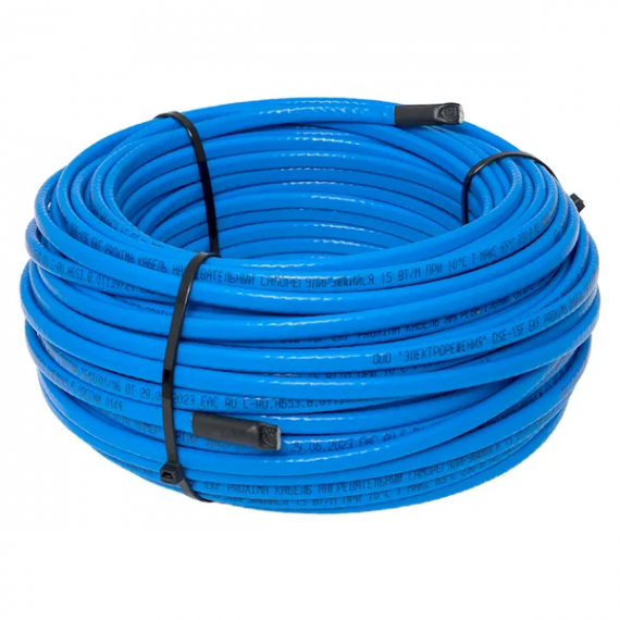 Фотография товара 'EKF DSE-15F-50 Кабель нагревательный саморегулирующийся DSE-15F (15 Вт/м) 50 м'