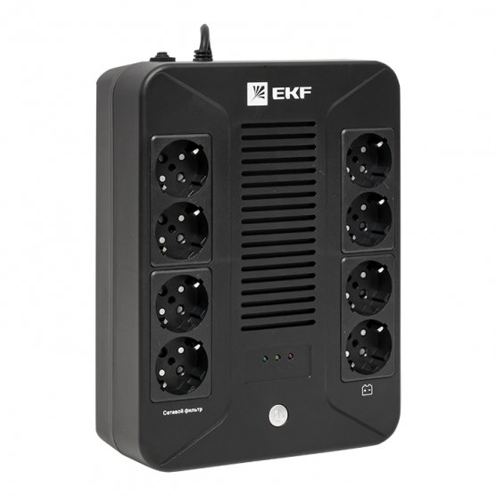 Фотография товара 'EKF SSW-1000 ИБП Линейно-интерактивный E-Power Home 1000 ВА PROxima'