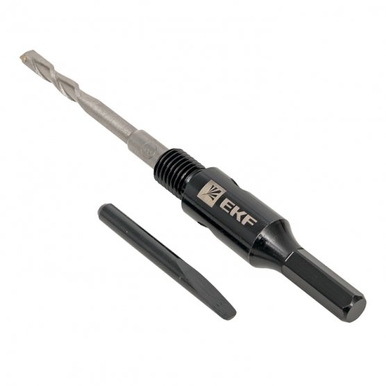 Фотография товара 'EKF ad-hex Адаптер Hex M16 с центровочным сверлом Expert'