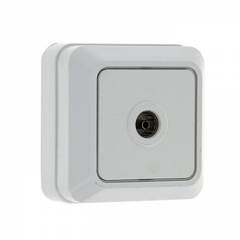 Фотография товара 'EKF Розетка TV 1-местная, 75Ом 5-862МГц PROxima ENA00-027-10'