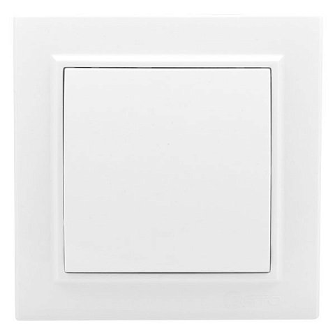 Фотография товара 'EKF Выключатель 1-клавишный СП, 10А Basic ERV10-021-10'