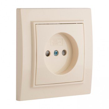 Фотография товара 'EKF Розетка 1-местная СП 10А с защитной шторкой ERR10-022-200'