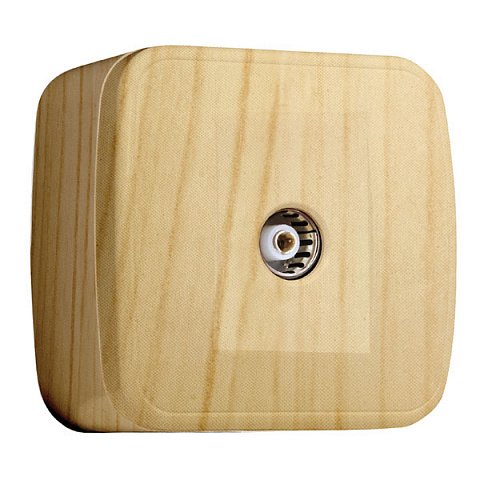 Фотография товара 'EKF Розетка TV 1-местная ОП Минск 75Ом 5-862МГц EGA00-027-30'