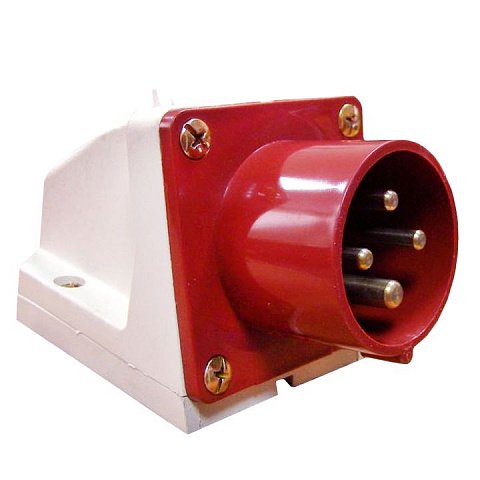 Фотография товара 'EKF Вилка стационарная 514 3Р+РЕ 16А 380В IP44 PROxima ps-514-16-380'