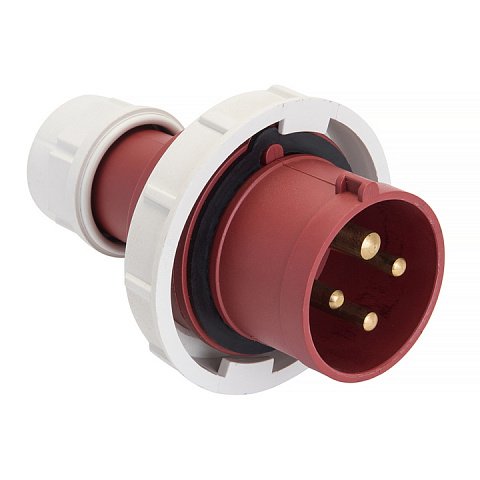 Фотография товара 'EKF Вилка переносная 0142 3Р+РЕ 16А 380В IP67 PROxima ps-0142-16-380'