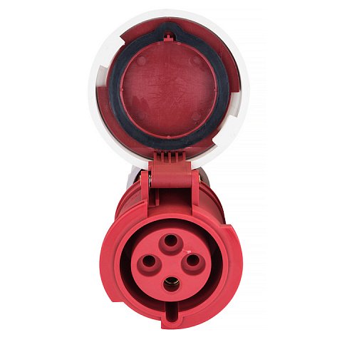 Фотография товара 'EKF Розетка переносная 2342 3Р+РЕ 63А 380В IP67 PROxima ps-2342-63-380'