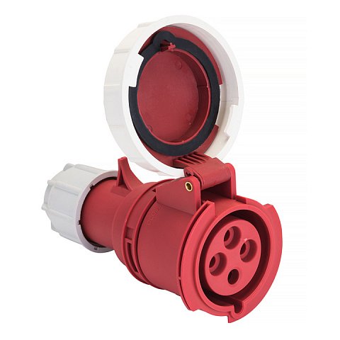 Фотография товара 'EKF Розетка переносная 2442 3Р+РЕ 125А 380В IP67 PROxima ps-2442-125-380'