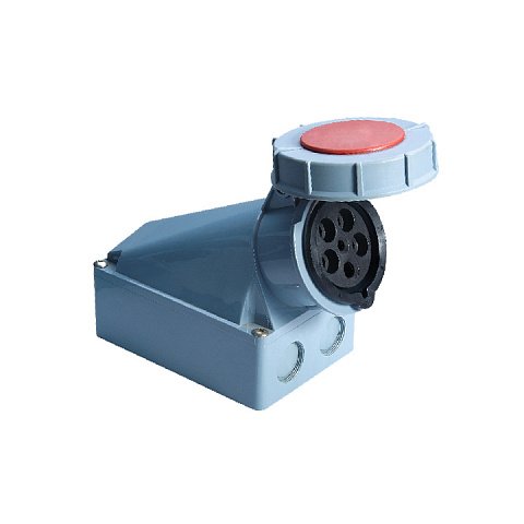 Фотография товара 'EKF Розетка стационарная наружная 1352 3Р+РЕ+N 63А 380В IP67 PROxima ps-1352-63-380'