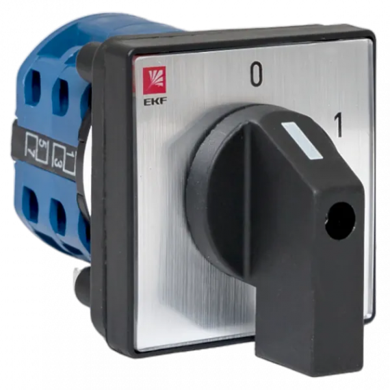 Фотография товара 'EKF pk-1-121-25-65 Переключатель кулачковый ПК-1-121 25А 1P «0-1-2-3» IP65'