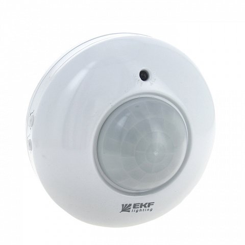 Фотография товара 'EKF ИК датчик движения потолочный 1200Вт 360гр. до 6м IP20 PROxima dd-ms-20B'