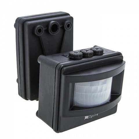 Фотография товара 'EKF ИК датчик движения MS-01 на прожектор 1200Вт до 12м IP44 PROxima dd-ms-01-b'