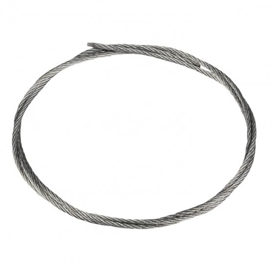 Фотография товара 'EKF ts-2 Трос стальной DIN 3055 200 м (2 мм)'