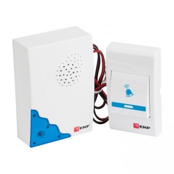 Фотография товара 'EKF Звонок проводной на батарейках Basic DBW-001'