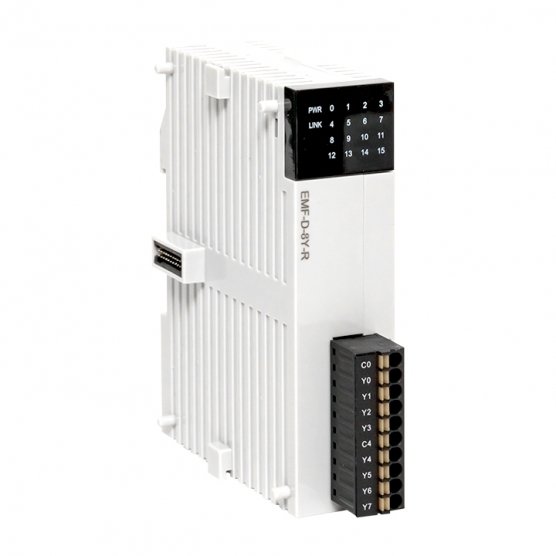 Фотография товара 'EKF EMF-D-8Y-R Модуль дискретного вывода EMF 8 PRO-Logic'