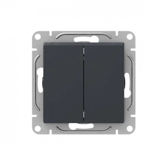 Фотография товара 'EKF UP1-SWG-25 Механизм выключателя жалюзи, графит Эпика'