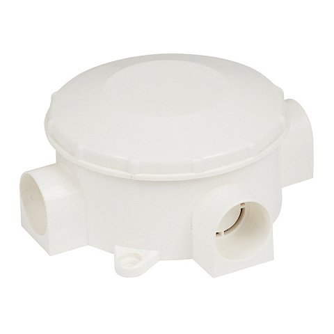 Фотография товара 'EKF Коробка распаячная КМР трехрожковая белая (80х35) PROxima plc-kmr-040-040'