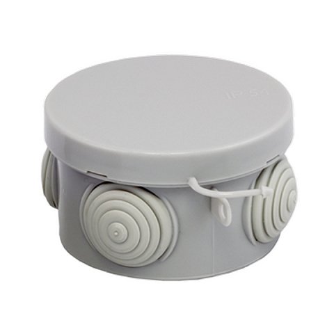 Фотография товара 'EKF Коробка распаячная КМР с крышкой наружная (65х40) 4 мембранных ввода IP54 PROxima plc-kmr-040-038'