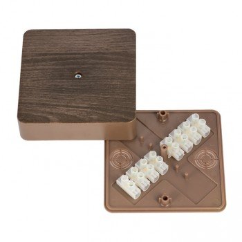 Фотография товара 'EKF Коробка разветвительная КМР (104х104х28) с клеммником PROxima plc-kmr-030-032kg-t'