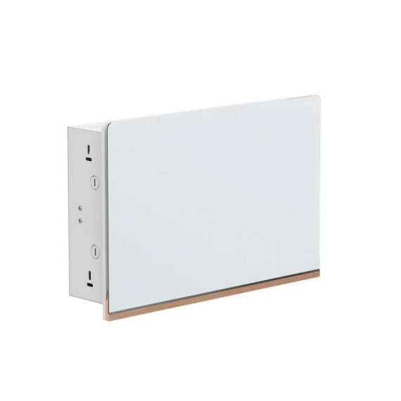 Фотография товара 'EKF artshell-e-22p-cw Корпус ArtShell Elegance встраиваемый силовой 22 модуля'