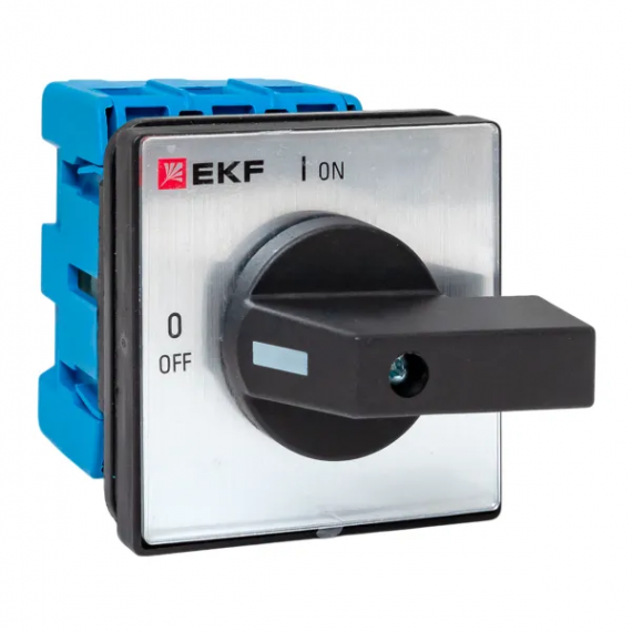 Фотография товара 'EKF pk-2-13-40-65 Переключатель кулачковый ПК-2-13 40А 3P «ВКЛ-ВЫКЛ» IP65'