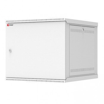 Фотография товара 'EKF Шкаф телекоммуникационный настенный 9U (600х650) дверь металл, Astra E серия PROxima ITB9M650DE'