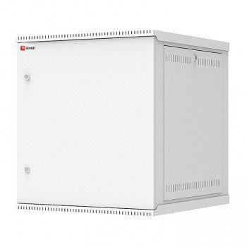Фотография товара 'EKF Шкаф телекоммуникационный настенный 12U (600х650) дверь металл, Astra E серия PROxima ITB12M650DE'
