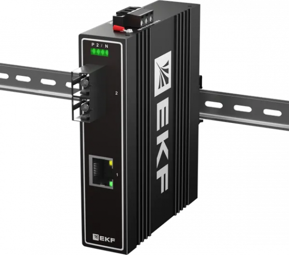 Фотография товара 'EKF TSX-MC1-1GX1GT-SC Медиаконвертер 10/100/1000Base-TX в 1000Base-X, разъем SC'