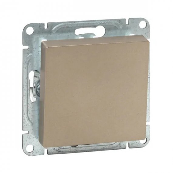 Фотография товара 'EKF UP1-SWC-12 Механизм выключателя, одноклавишный, перекрёстный, шампань Эпика'