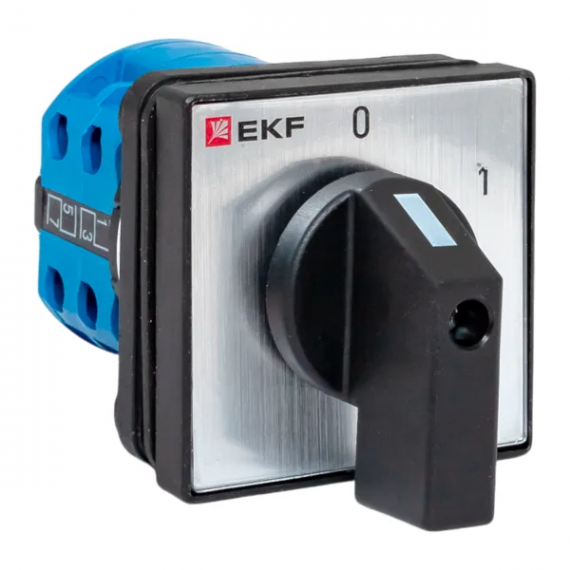 Фотография товара 'EKF pk-1-13-10-65 Переключатель кулачковый ПК-1-13 10А 3P «0-1» IP65'