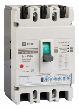 Фотография товара 'EKF Выключатель автоматический ВА-99М 400/400А 3P 65кА с электронным расцепителем EKF PROxima mccb99-400-400me'