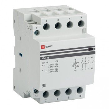 Фотография товара 'EKF КМ 25А 4NО (3 мод.) 24В АС km-3-25-40-24v'