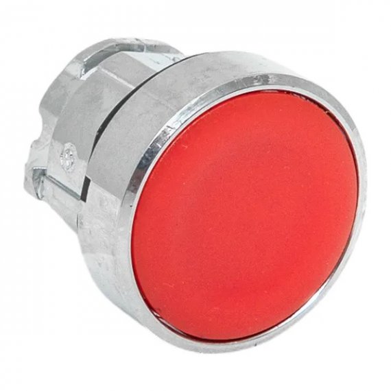 Фотография товара 'EKF XB4BA-R-65 Исполнительный механизм кнопки XB4 красный плоский возвратный'