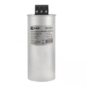 Фотография товара 'EKF Конденсатор косинусный КПС-0,45-25-3 kps-0,45-25-3-bas'