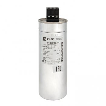 Фотография товара 'EKF Конденсатор косинусный КПС-0,4-10-3 kps-0,4-10-3-pro'