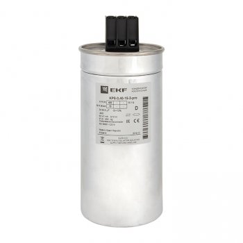Фотография товара 'EKF Конденсатор косинусный КПС-0,4-15-3 kps-0,4-15-3-pro'