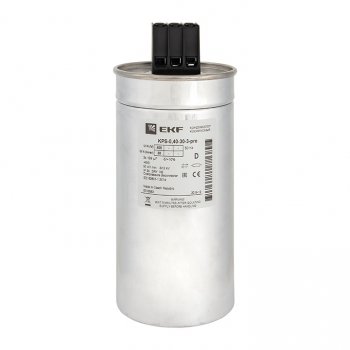 Фотография товара 'EKF Конденсатор косинусный КПС-0,4-30-3 kps-0,4-30-3-pro'