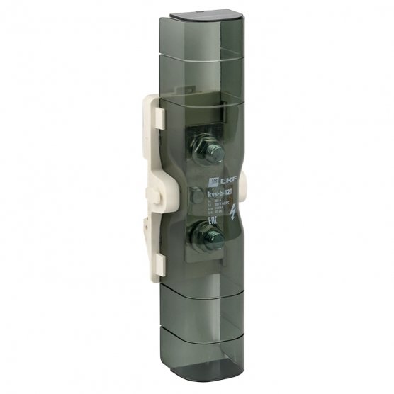 Фотография товара 'EKF kvs-b-120 Клемма КСВб в корпусе 250A M8 (10-120 мм2)'