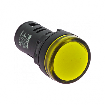 Фотография товара 'EKF Матрица светодиодная AD16-16HS желтая 24 В DC (16мм) ledm-ad16-24-y'