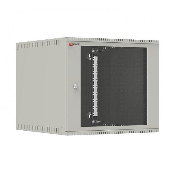 Фотография товара 'EKF Шкаф телекоммуникационный настенный 9U (600х550) стекло, Astra серия EKF PROxima ITB9G550'