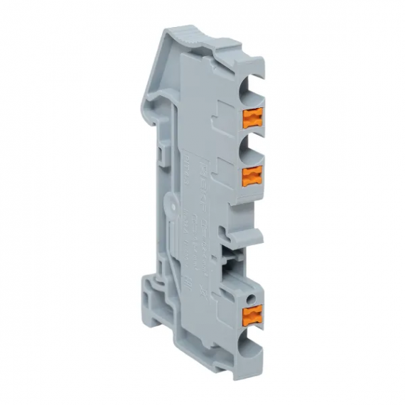 Фотография товара 'EKF PIT-4-3 Клеммная колодка пружинная 4 Push-in 3 вывода'